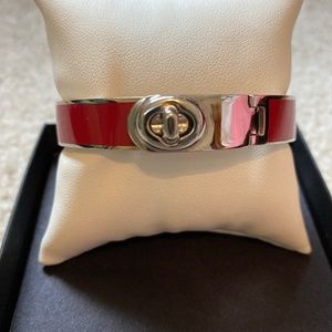 Coach enamel braclet